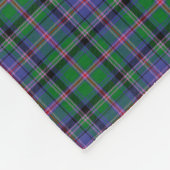 Cooper Family Tartan Pset Pattern Fleece Deken (Hoek)