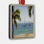 Cooper Island Britse Maagdeneilanden Metalen Ornament (Rechts)