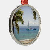 Cooper Island Britse Maagdeneilanden Metalen Ornament (Rechts)