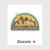 Cooper Landing, Alaska Sticker (Vel)