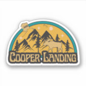 Cooper Landing, Alaska Sticker (Voorkant)