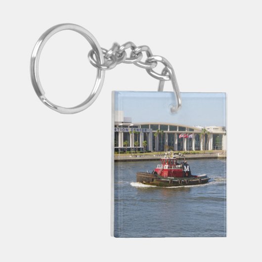 Cooper Moran acryl sleutelhanger (Voorkant Links)