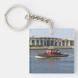 Cooper Moran acryl sleutelhanger