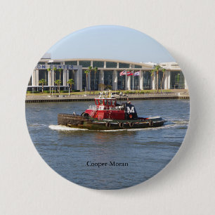 Cooper Moran-knop Ronde Button 7,6 Cm