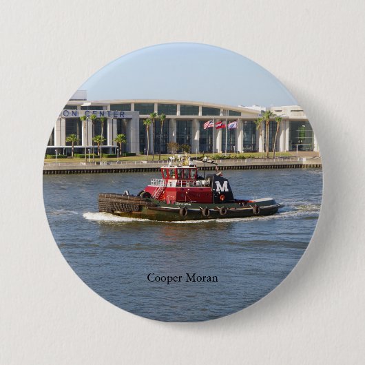 Cooper Moran-knop Ronde Button 7,6 Cm (Voorkant)