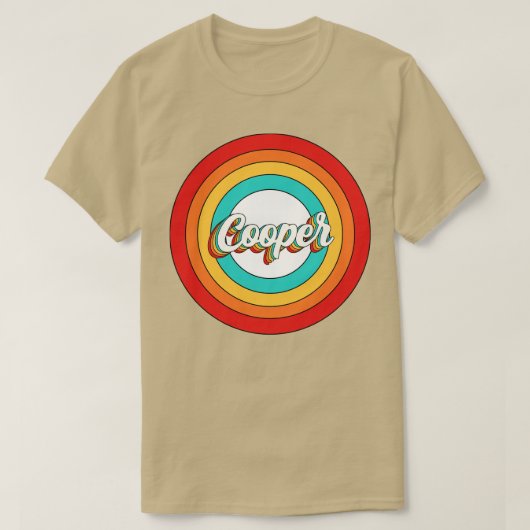 Cooper Naam Shirt Cooper Circle (Design voorkant)