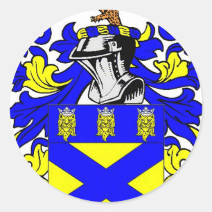 Cooper (Nederlands) Wapen Ronde Sticker