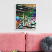 Cooper Point Wrapped Canvas (Insitu (Woonkamer))