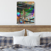Cooper Point Wrapped Canvas Afdruk (Insitu (Slaapkamer))