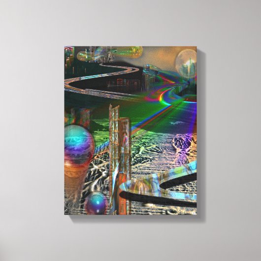 Cooper Point Wrapped Canvas Afdruk (Voorkant)