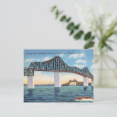 Cooper River Bridge, Charleston, South Carolina Briefkaart (Staand voorkant)