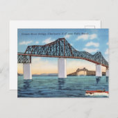 Cooper River Bridge, Charleston, South Carolina Briefkaart (Voorkant / Achterkant)