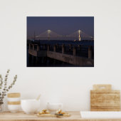 Cooper River Bridge Poster (Keuken)