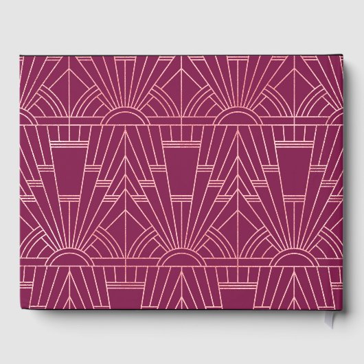 Cooper Roos Great Gatsby 1920s Wedding Planner Gastenboek (Achterkant)