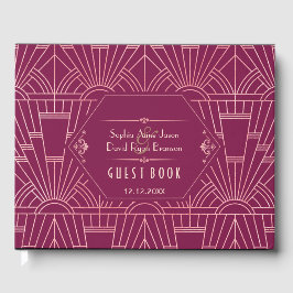 Cooper Roos Great Gatsby 1920s Wedding Planner Gastenboek