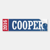Cooper - Roy Cooper 2016 Bumpersticker (Voorkant)