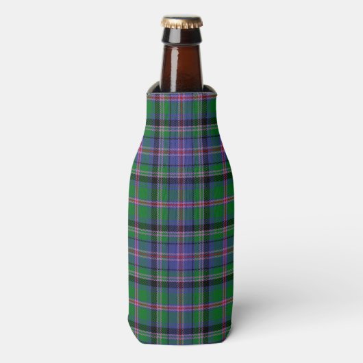 Cooper Schotse Clan Tartan Plaid Patroon Flesjeskoeler (Fles Voorkant)