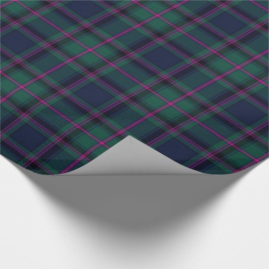 Cooper Scottish Tartan Pset Wrapping Paper Cadeaupapier (Hoek)