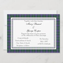 Cooper Scottish Wedding Invitation