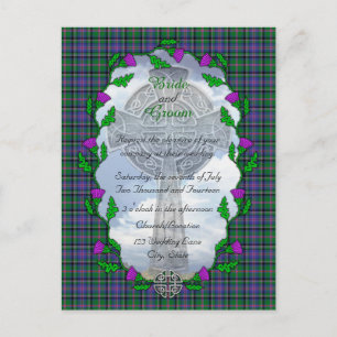 Cooper Scottish Wedding Invitation Uitnodiging Briefkaart