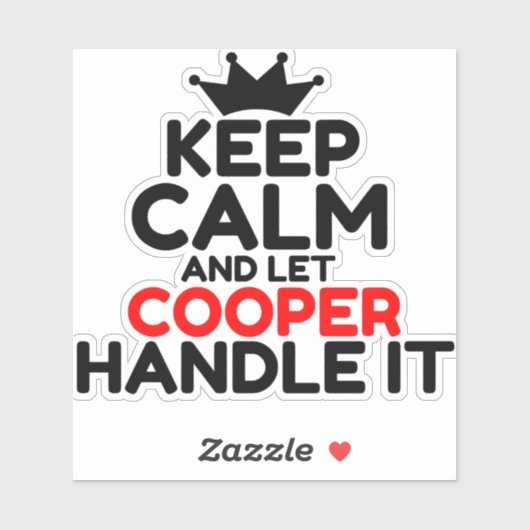 COOPER STICKER (Vel)