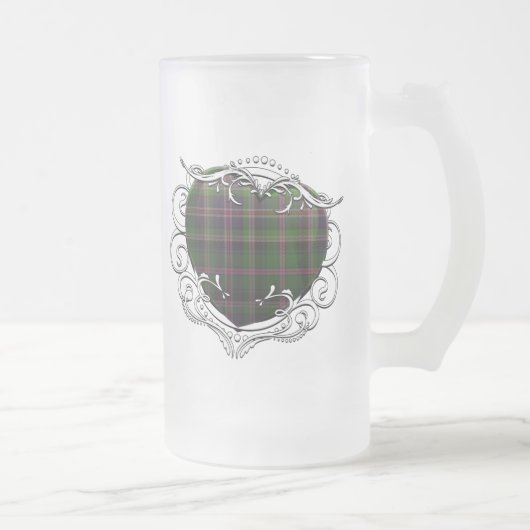 Cooper Tartan Heart Matglas Bierpul (Rechts)