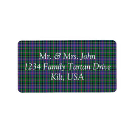Cooper Tartan Label