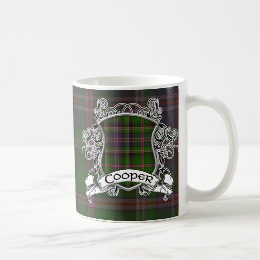 Cooper Tartan Shield Koffiemok (Rechts)