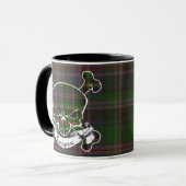 Cooper Tartan Skull Mok (Voorkant links)