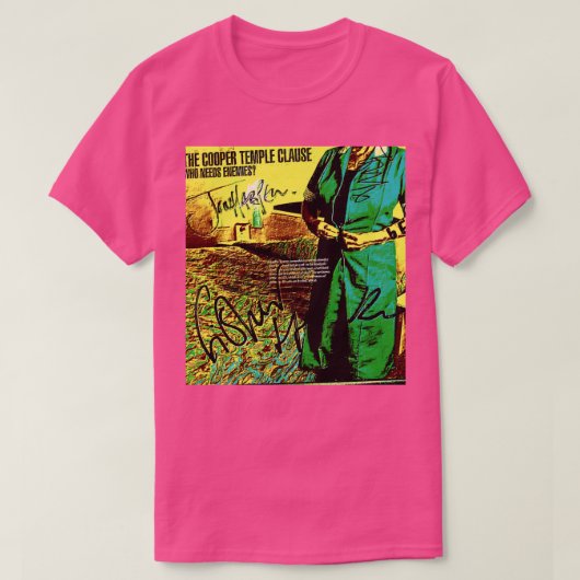 Cooper Temple Clause T-shirt (Design voorkant)