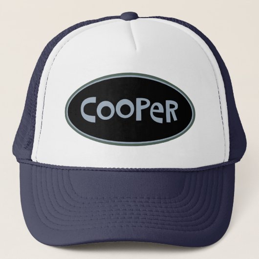 "COOPER" Trucker Hat Pet (Voorkant)