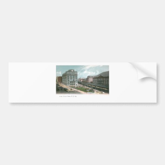 Cooper Union. NY City. Bumpersticker (Voorkant)