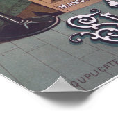 Cooper, Wells & Co. naadloos Poster van hoeven (Hoek)