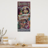 Cooper, Wells & Co. naadloos Poster van hoeven (Keuken)