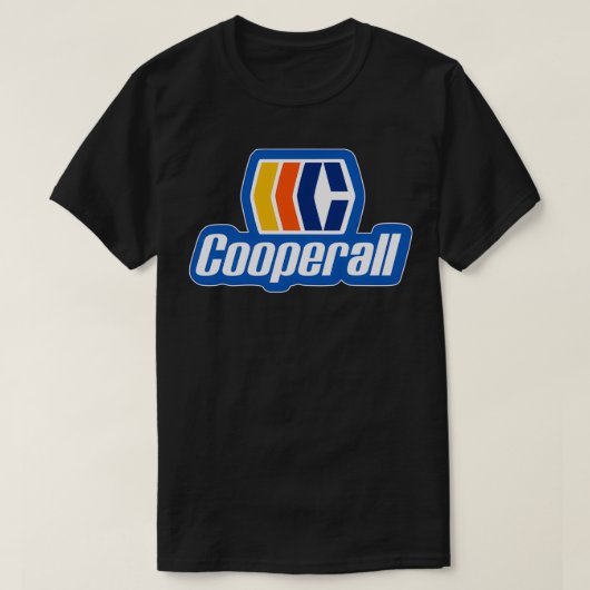Cooperall Retro Ice Hockey Logo T-shirt (Design voorkant)