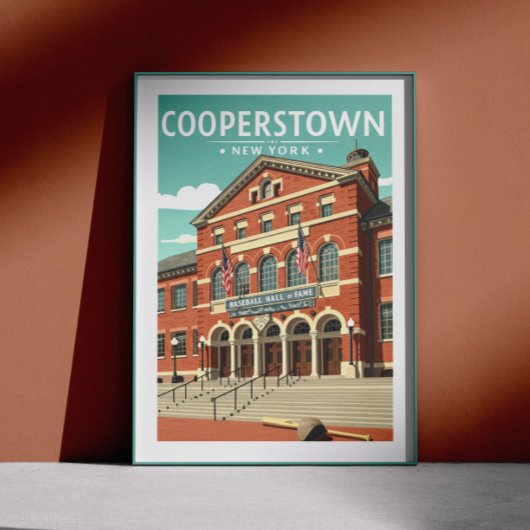 coöperatieve vennootschap New York Poster