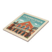 coöperatieve vennootschap New York Tegeltje (Zijkant)