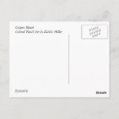 Coopers Hawk Briefkaart (Achterkant)