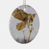 Coopers Hawk Keramisch Ornament (Rechts)