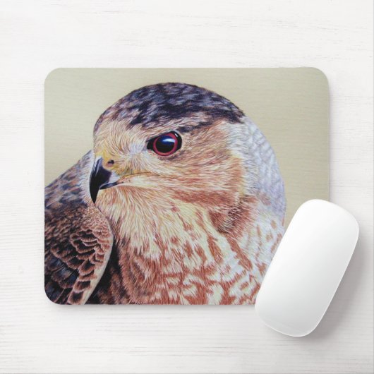 Coopers Hawk Muismat (Met muis)