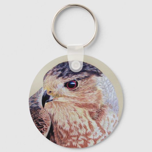 Coopers Hawk Sleutelhanger (Voorkant)
