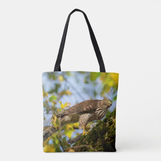 Cooper's Hawk Tote Bag (Achterkant)
