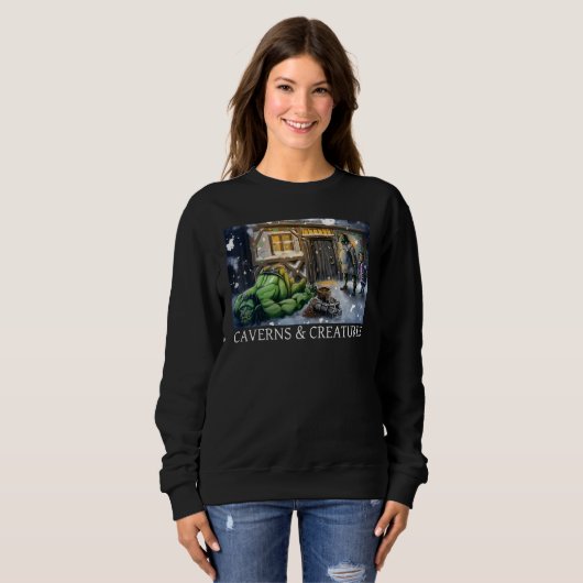 Coopers Kerstcarol Caverns Creats Trui (Voorkant volledig)