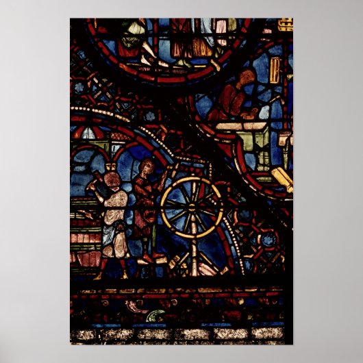 Coopers op het werk, van het leven in St. Julian Poster (Voorkant)