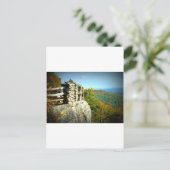 Coopers Rock ziet de Herfst over het hoofd. West V Briefkaart (Staand voorkant)