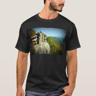 Coopers Rock ziet de Herfst over het hoofd. West V T-shirt