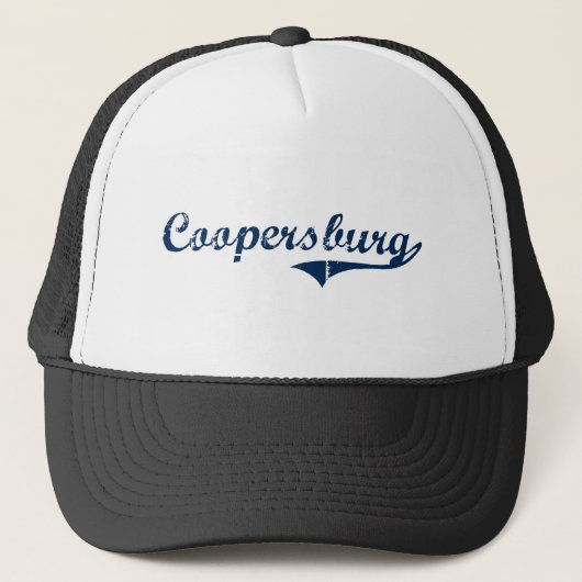 Coopersburg Pennsylvania Classic Design Trucker Pet (Voorkant)