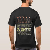 Cooperstown 2024 Zwart TShirt (Achterkant)