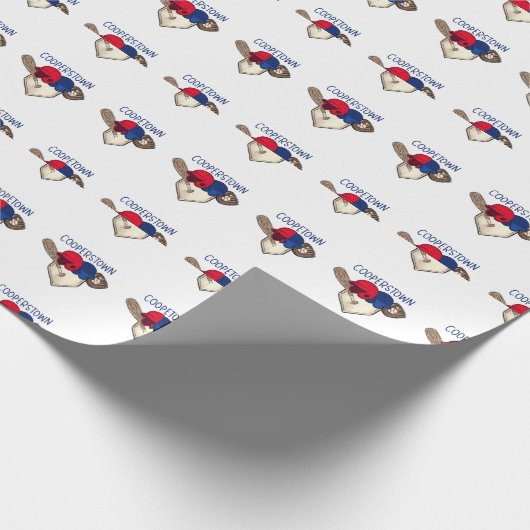 Cooperstown Baseball Cadeaupapier (Hoek)