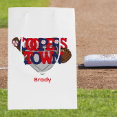 Cooperstown Baseball Stars, Glove, Bat & Ball Medium Cadeauzakje